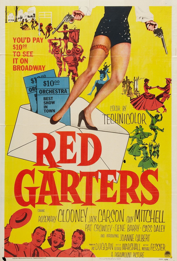Красные подвязки / Red Garters (1954) отзывы. Рецензии. Новости кино. Актеры фильма Красные подвязки. Отзывы о фильме Красные подвязки