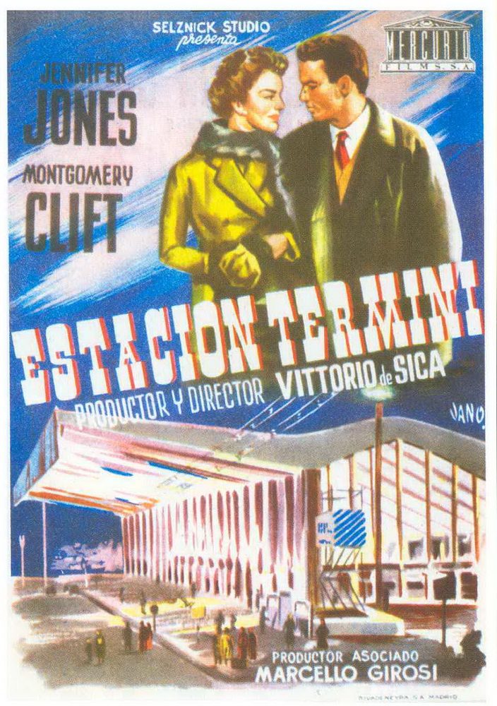 Постер N68736 к фильму Вокзал Термини (1953)
