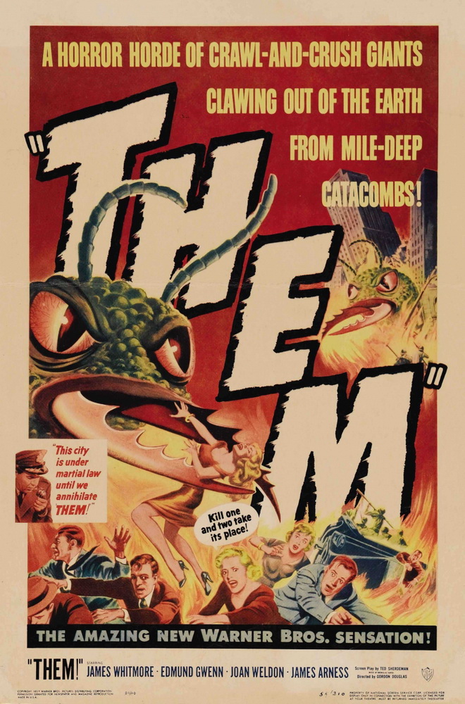 Они / Them! (1954) отзывы. Рецензии. Новости кино. Актеры фильма Они. Отзывы о фильме Они