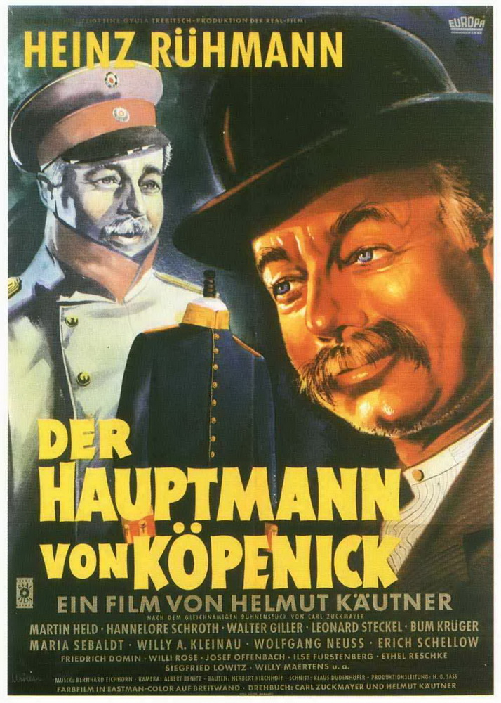 Капитан из Кепеника / Der Hauptmann von Kopenick (1956) отзывы. Рецензии. Новости кино. Актеры фильма Капитан из Кепеника. Отзывы о фильме Капитан из Кепеника