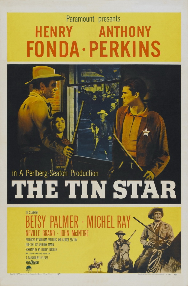 Жестяная звезда / The Tin Star (1957) отзывы. Рецензии. Новости кино. Актеры фильма Жестяная звезда. Отзывы о фильме Жестяная звезда