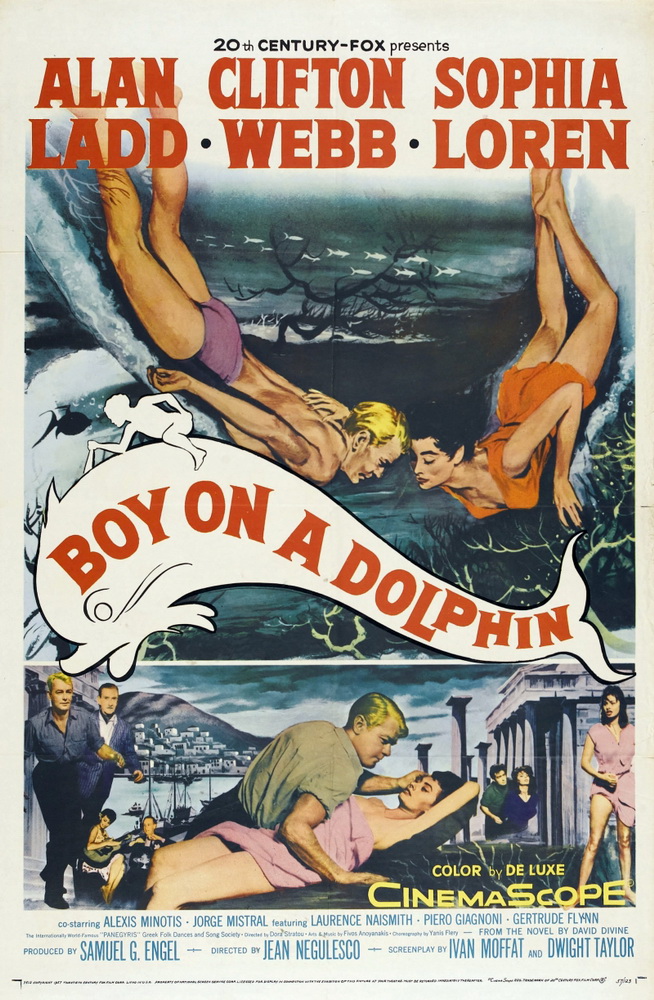 Мальчик на дельфине: постер N68890