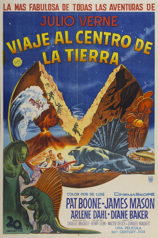 Постер N68966 к фильму Путешествие к центру Земли (1959)