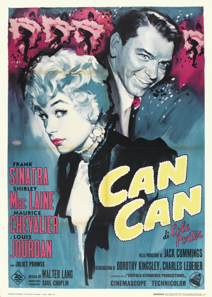 Постер N69061 к фильму Канкан (1960)