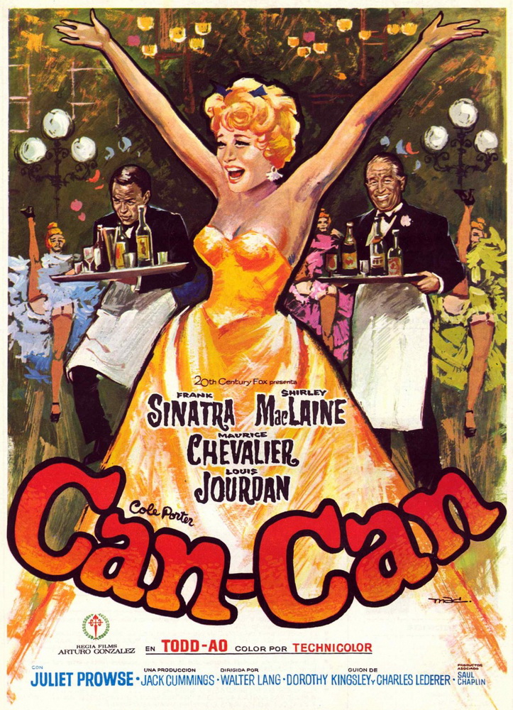 Постер N69062 к фильму Канкан (1960)
