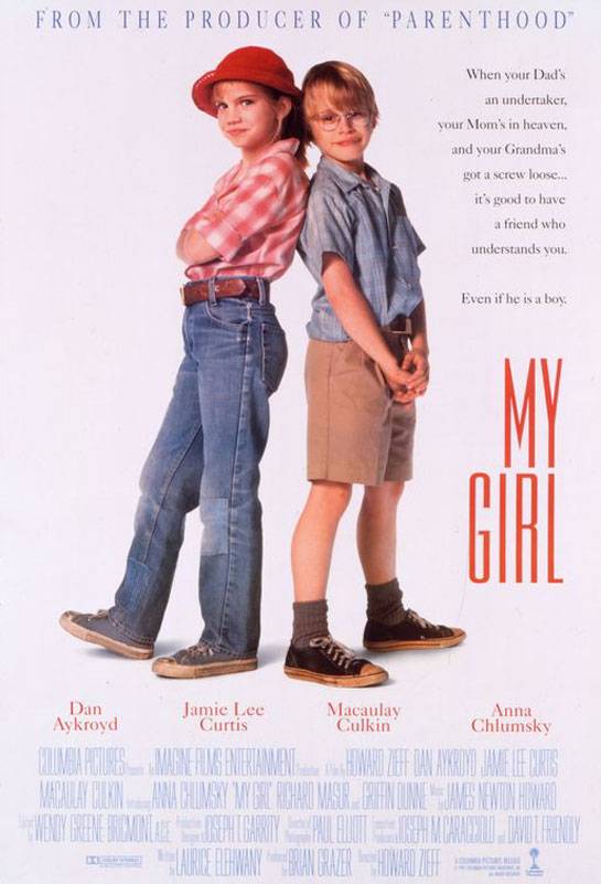 Моя девочка / My Girl (1991) отзывы. Рецензии. Новости кино. Актеры фильма Моя девочка. Отзывы о фильме Моя девочка