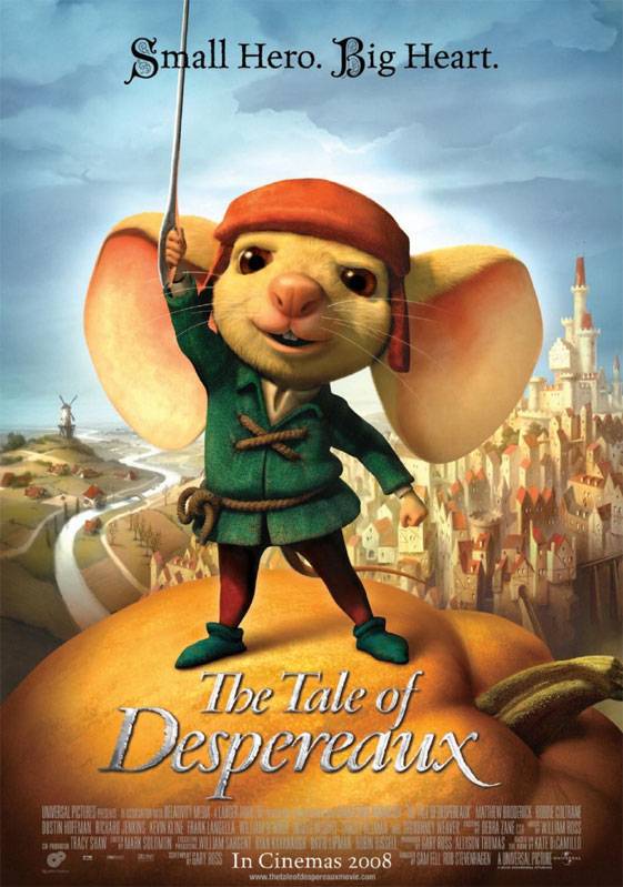 Приключения Десперо / The Tale of Despereaux (2008) отзывы. Рецензии. Новости кино. Актеры фильма Приключения Десперо. Отзывы о фильме Приключения Десперо