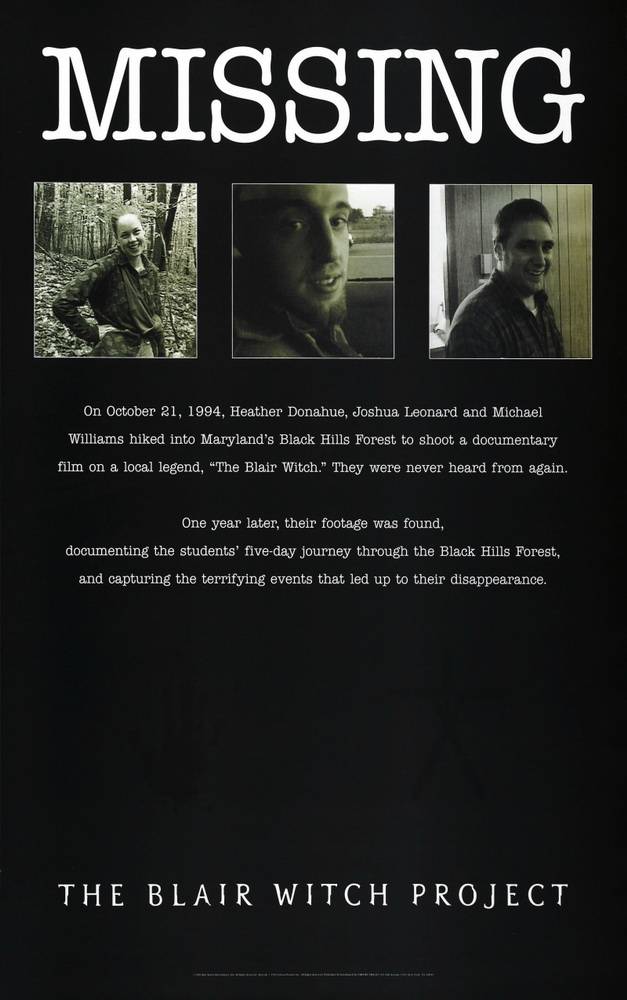 Постер N70108 к фильму Ведьма из Блэр: Курсовая с того света (1999)