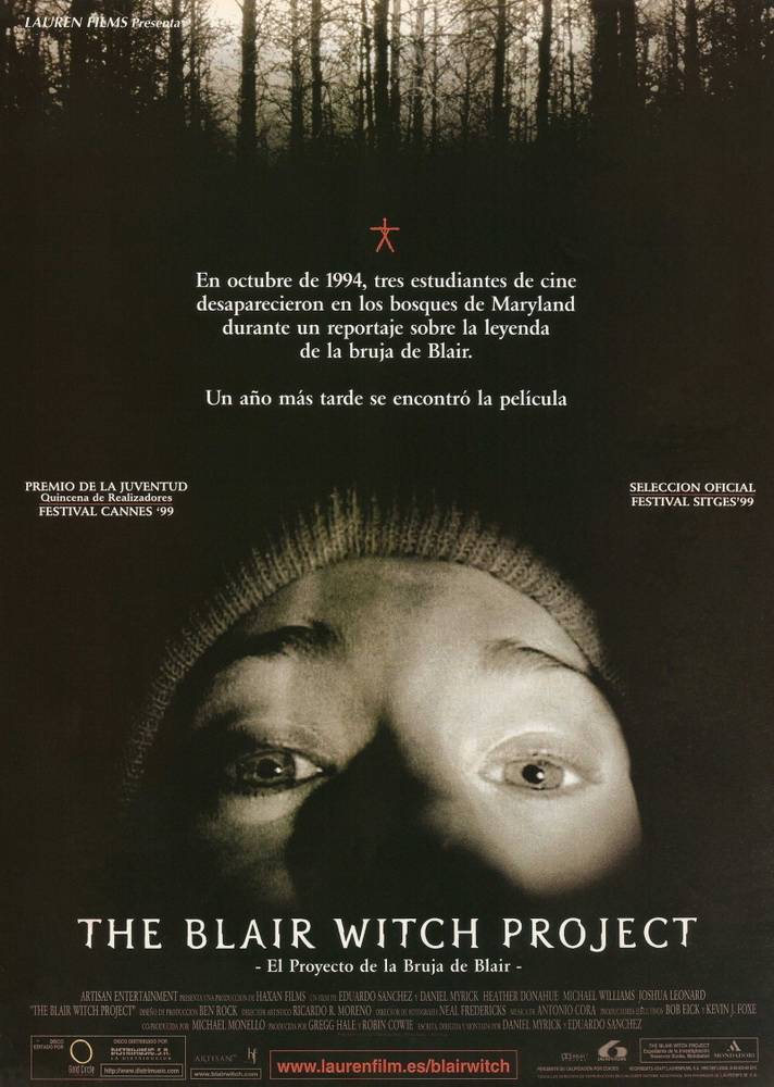 Постер N70110 к фильму Ведьма из Блэр: Курсовая с того света (1999)