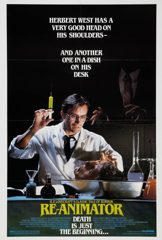 Реаниматор / Re-Animator (1985) отзывы. Рецензии. Новости кино. Актеры фильма Реаниматор. Отзывы о фильме Реаниматор