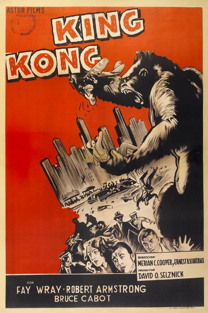 Кинг Конг / King Kong (1933) отзывы. Рецензии. Новости кино. Актеры фильма Кинг Конг. Отзывы о фильме Кинг Конг