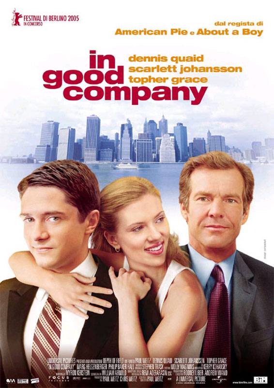 Крутая компания / In Good Company (2004) отзывы. Рецензии. Новости кино. Актеры фильма Крутая компания. Отзывы о фильме Крутая компания