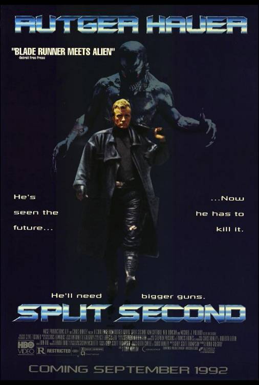 Считанные секунды / Split Second (1992) отзывы. Рецензии. Новости кино. Актеры фильма Считанные секунды. Отзывы о фильме Считанные секунды
