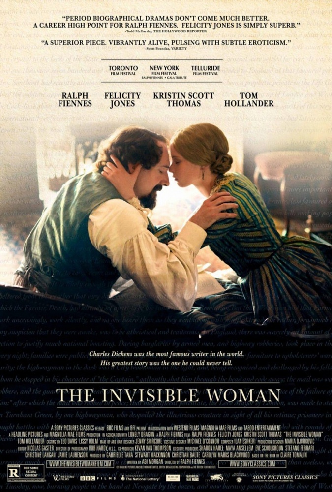 Невидимая женщина / The Invisible Woman (2013) отзывы. Рецензии. Новости кино. Актеры фильма Невидимая женщина. Отзывы о фильме Невидимая женщина