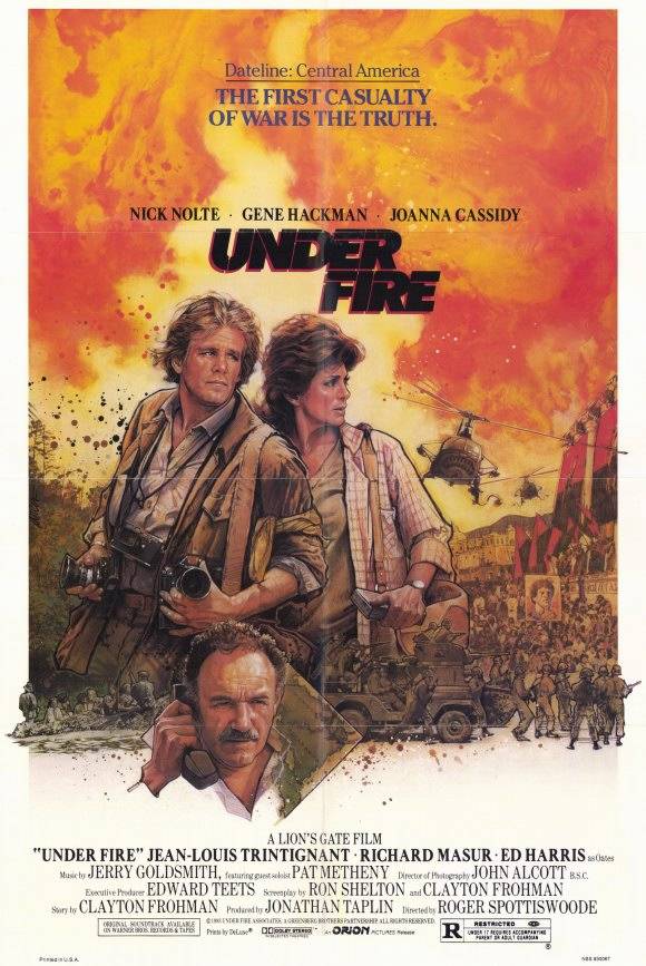 Под огнем / Under Fire (1983) отзывы. Рецензии. Новости кино. Актеры фильма Под огнем. Отзывы о фильме Под огнем