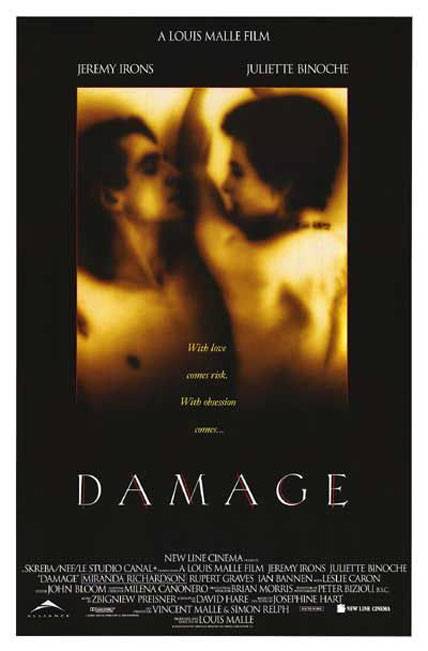 Ущерб / Damage (1992) отзывы. Рецензии. Новости кино. Актеры фильма Ущерб. Отзывы о фильме Ущерб