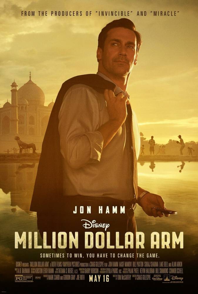 Рука на миллион / Million Dollar Arm (2014) отзывы. Рецензии. Новости кино. Актеры фильма Рука на миллион. Отзывы о фильме Рука на миллион