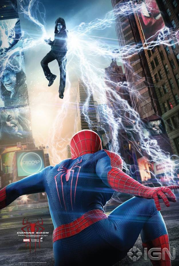Новый Человек-паук: Высокое напряжение: постер N76850