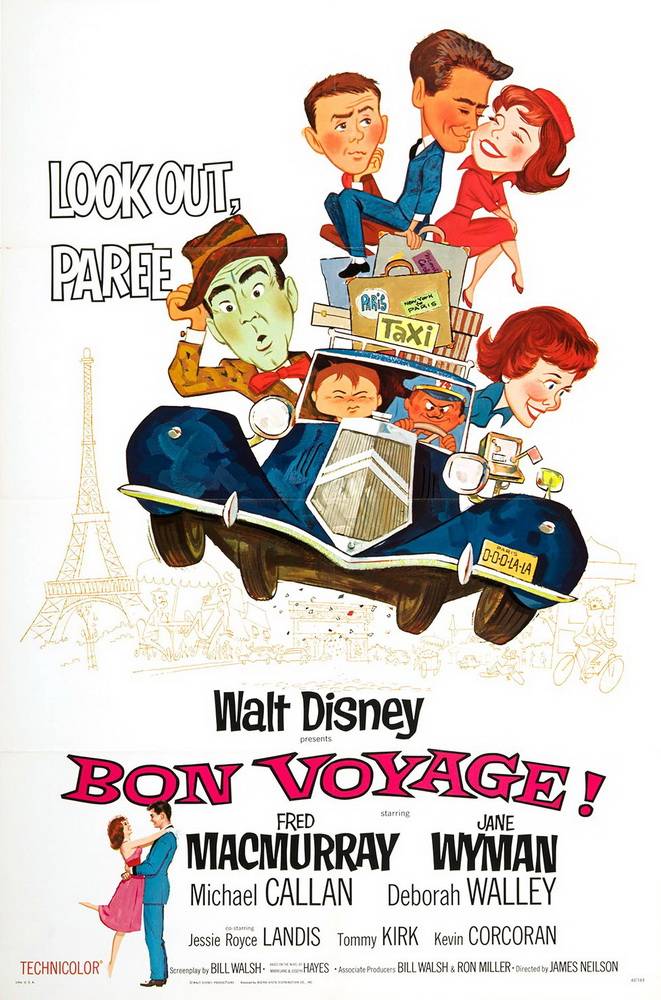 Счастливого пути / Bon Voyage! (1962) отзывы. Рецензии. Новости кино. Актеры фильма Счастливого пути. Отзывы о фильме Счастливого пути