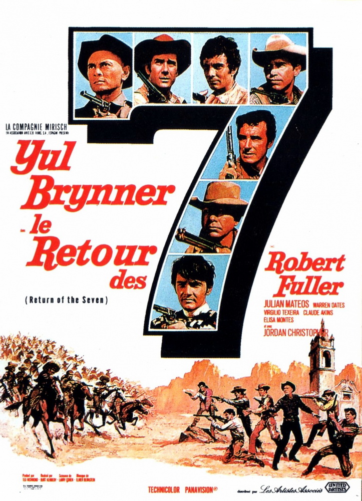 Возвращение великолепной семерки / Return of the Seven (1966) отзывы. Рецензии. Новости кино. Актеры фильма Возвращение великолепной семерки. Отзывы о фильме Возвращение великолепной семерки