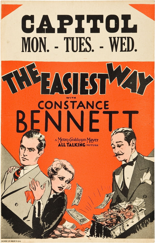 Простейший способ / The Easiest Way (1931) отзывы. Рецензии. Новости кино. Актеры фильма Простейший способ. Отзывы о фильме Простейший способ