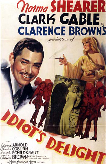 Восторг идиота / Idiot`s Delight (1939) отзывы. Рецензии. Новости кино. Актеры фильма Восторг идиота. Отзывы о фильме Восторг идиота