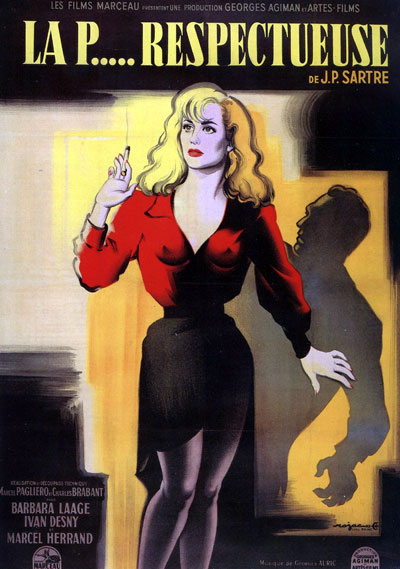 Почтительная проститутка / La p... respectueuse (1952) отзывы. Рецензии. Новости кино. Актеры фильма Почтительная проститутка. Отзывы о фильме Почтительная проститутка