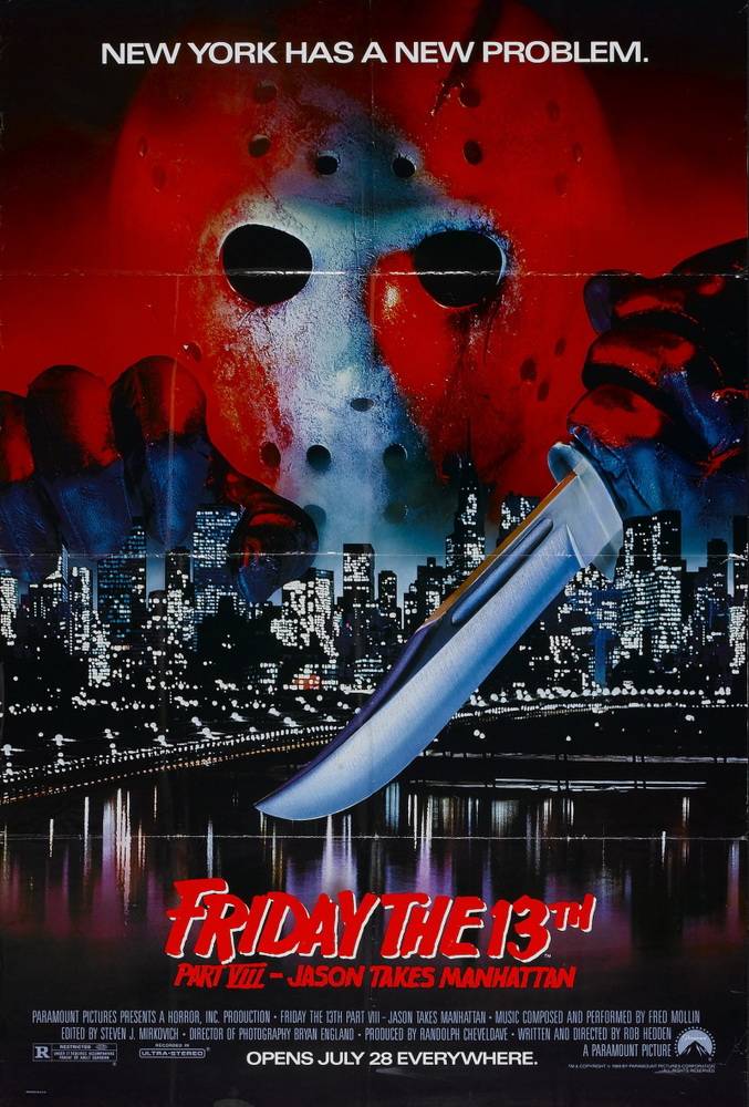 Пятница 13 – Часть 8: Джейсон штурмует Манхэттен / Friday the 13th Part VIII: Jason Takes Manhattan (1989) отзывы. Рецензии. Новости кино. Актеры фильма Пятница 13 – Часть 8: Джейсон штурмует Манхэттен. Отзывы о фильме Пятница 13 – Часть 8: Джейсон штурмует Манхэттен