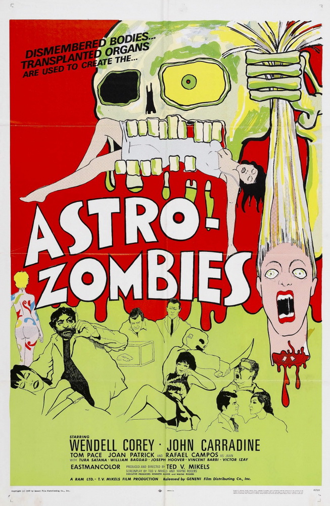 Астро-зомби / The Astro-Zombies (1968) отзывы. Рецензии. Новости кино. Актеры фильма Астро-зомби. Отзывы о фильме Астро-зомби