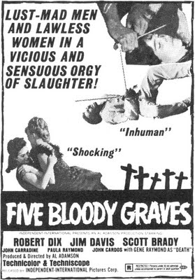 Пять кровавых могил / Five Bloody Graves (1970) отзывы. Рецензии. Новости кино. Актеры фильма Пять кровавых могил. Отзывы о фильме Пять кровавых могил