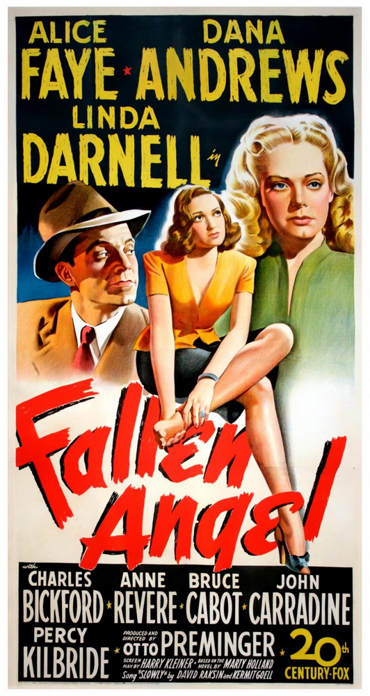 Падший ангел / Fallen Angel (1945) отзывы. Рецензии. Новости кино. Актеры фильма Падший ангел. Отзывы о фильме Падший ангел