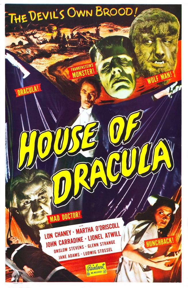 Дом Дракулы / House of Dracula (1945) отзывы. Рецензии. Новости кино. Актеры фильма Дом Дракулы. Отзывы о фильме Дом Дракулы