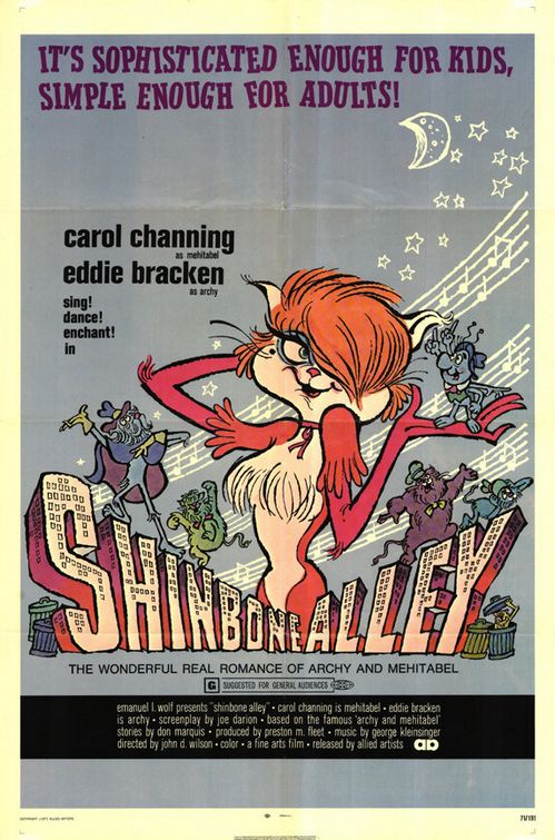 Костяная аллея / Shinbone Alley (1971) отзывы. Рецензии. Новости кино. Актеры фильма Костяная аллея. Отзывы о фильме Костяная аллея