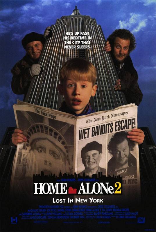 Один дома 2: Затерянный в Нью-Йорке / Home Alone 2: Lost in New York (1992) отзывы. Рецензии. Новости кино. Актеры фильма Один дома 2: Затерянный в Нью-Йорке. Отзывы о фильме Один дома 2: Затерянный в Нью-Йорке
