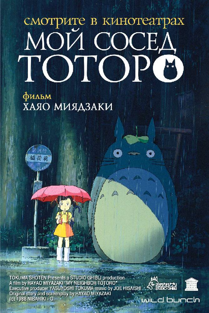 Мой сосед Тоторо / Tonari no Totoro (1988) отзывы. Рецензии. Новости кино. Актеры фильма Мой сосед Тоторо. Отзывы о фильме Мой сосед Тоторо