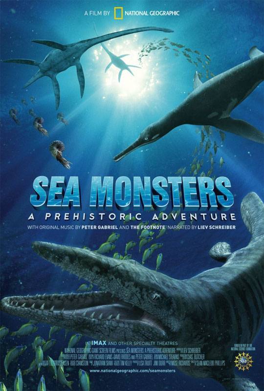 Чудища морей 3D: Доисторическое приключение: постер N6517