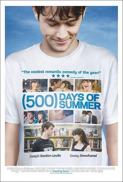 500 дней лета / 500 Days of Summer (2009) отзывы. Рецензии. Новости кино. Актеры фильма 500 дней лета. Отзывы о фильме 500 дней лета