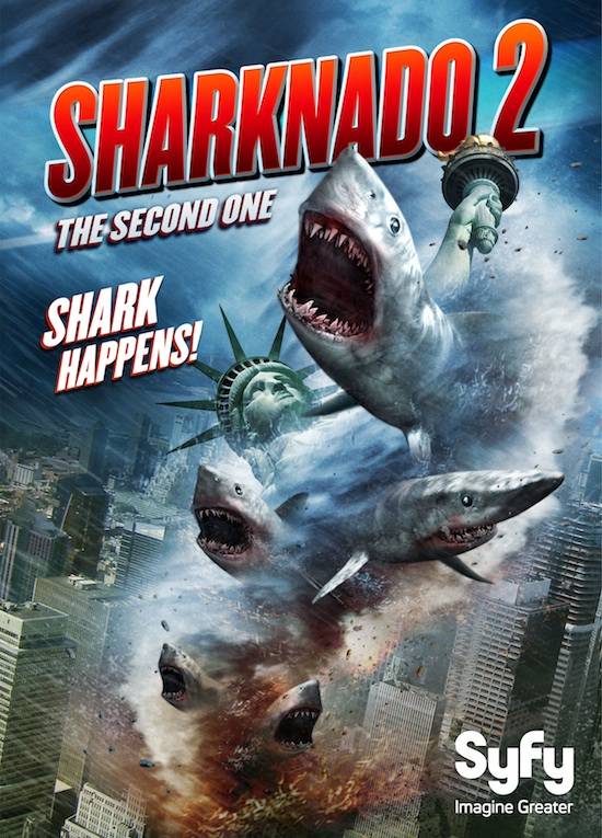 Акулий торнадо 2 / Sharknado 2: The Second One (2014) отзывы. Рецензии. Новости кино. Актеры фильма Акулий торнадо 2. Отзывы о фильме Акулий торнадо 2