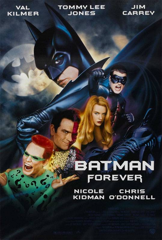 Постер N6633 к фильму Бэтмен навсегда (1995)