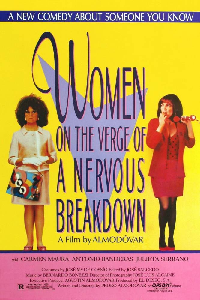 Постер N84621 к фильму Женщины на грани нервного срыва (1988)