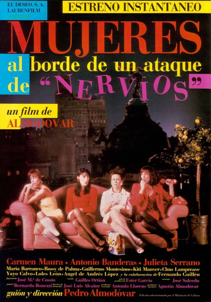 Постер N84625 к фильму Женщины на грани нервного срыва (1988)