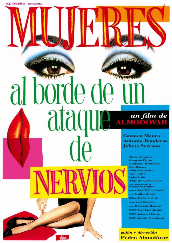Постер N84626 к фильму Женщины на грани нервного срыва (1988)
