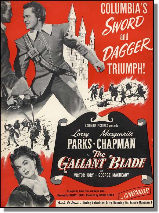 Галантное лезвие / The Gallant Blade (1948) отзывы. Рецензии. Новости кино. Актеры фильма Галантное лезвие. Отзывы о фильме Галантное лезвие