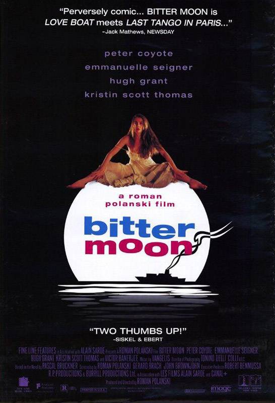 Горькая луна / Bitter Moon (1992) отзывы. Рецензии. Новости кино. Актеры фильма Горькая луна. Отзывы о фильме Горькая луна