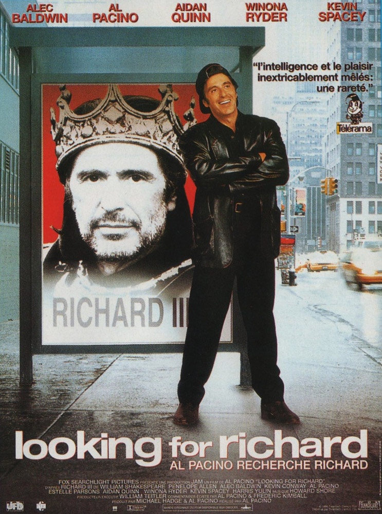 В поисках Ричарда / Looking for Richard (1996) отзывы. Рецензии. Новости кино. Актеры фильма В поисках Ричарда. Отзывы о фильме В поисках Ричарда