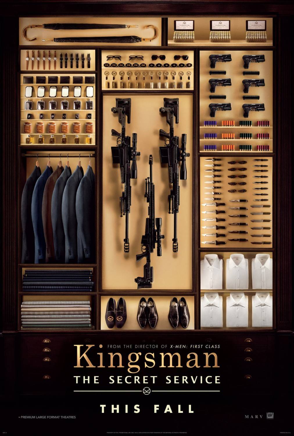 Kingsman: Секретная служба: постер N85624