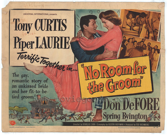 Для жениха нет места / No Room for the Groom (1952) отзывы. Рецензии. Новости кино. Актеры фильма Для жениха нет места. Отзывы о фильме Для жениха нет места