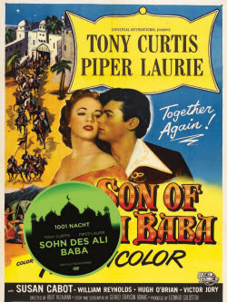 Постер N86663 к фильму Сын Али-Бабы (1952)