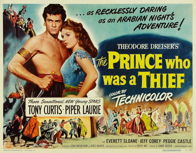 Постер N86665 к фильму Принц, который был вором (1951)