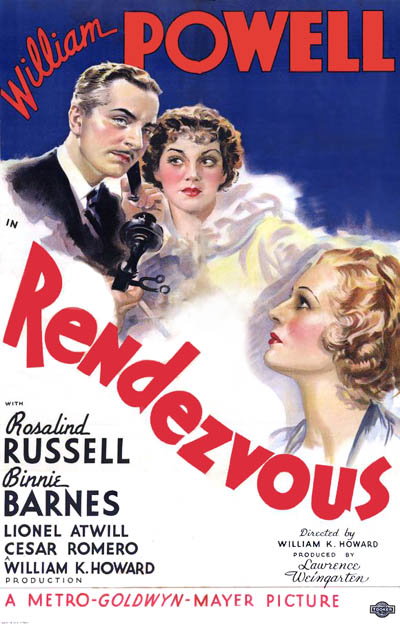 Постер N86911 к фильму Рандеву (1935)